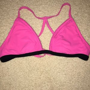 Lululemon hot pink reversible bikini top